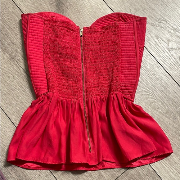 Parker Pink Strapless top - Picture 2 of 2